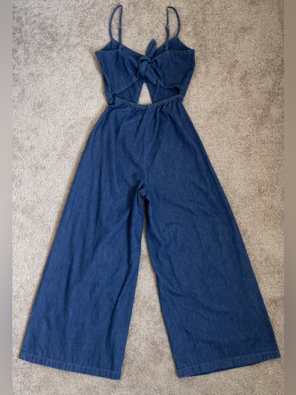 Pull&Bear Dark Blue Denim Garment with Label